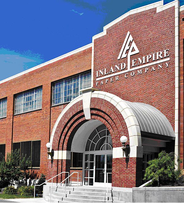 Inland Empire Paper Company front entrance
